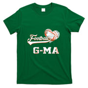 Football G-ma Family Football Player Vintage Christmas Xmas T-Shirt