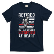 Fireman Pride 911 Rescue Retirement Gift Retired Firefighter T-Shirt