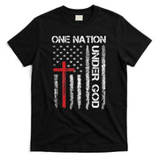 Christian USA Flag Christian Faith Family T-Shirt