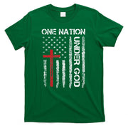 Christian USA Flag Christian Faith Family T-Shirt