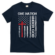Christian USA Flag Christian Faith Family T-Shirt