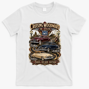 2026 Cruising Woodward M1-1940s Decade Edition T-Shirt - White