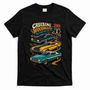 2026 Cruising Woodward: The Rare Ones Run Here T-Shirt - Black