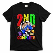 2Nd Grade Level Complete Graduation Last Day Of School T-Shirt - Black