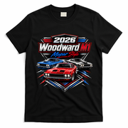 2026 Woodward M1 Mopar Style Car Cruise Classic T-Shirt - Black