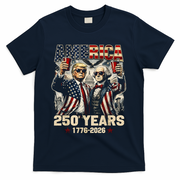 250 Years Donald Trump George Washington 1776-2026  T-Shirt - Navy