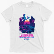 2025 Cruising Woodward Neon Vibes T-Shirt