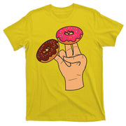 2 In The Pink 1 In The Stink Dirty Humor Donut T-Shirt