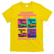 2025 Woodward Ave M1 Car Cruise Pop Art T-Shirt