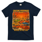 2025 Woodward Mopar Or No Car T-Shirt