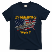 Aircraft Carrier Uss Oriskany Cva34 Veteran Day Father Day Gift T-Shirt
