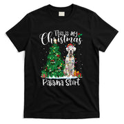 This Is My Christmas Pajama Shirt White Boxer Lover Dog T-Shirt