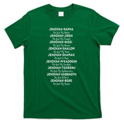 JehovahRapha Names Of God Christian Costume T-Shirt