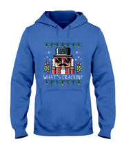 Christmas Nutcracker Whats Crackin Funny Xmas Men Women Kids T-Shirt