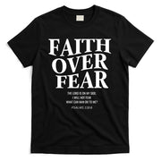 Faith Over Fear Christian Jesus T-Shirt