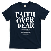 Faith Over Fear Christian Jesus T-Shirt