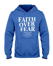 Faith Over Fear Christian Jesus T-Shirt