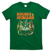 Gaming Houses Humans Funny Rpg Parody Gamer Men Boys Kids T-Shirt