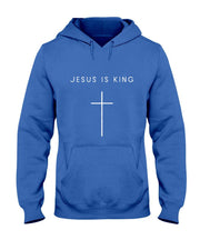 Jesus Is King Cross Minimalist Christian Religious Jesus T-Shirt
