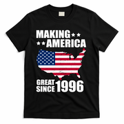 30th Birthday Making American Great Since 1996 T-Shirt - Black
