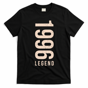 30th Birthday Vintage Legend 1996 T-Shirt - Black