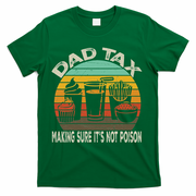 Retro Husband Vintage Fathers Day Joke For Funny Dad Tax T-Shirt