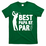 Best Papa By Par Fathers Day Golf T-Shirt