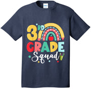 3rd Grade Squad Team Funny Back To School Girls Boy Teacher T-Shirt