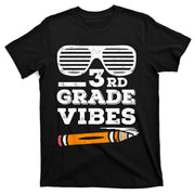 3rd Grade Vibes Funny Third Grade Back To School T-Shirt