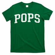 Pops Classic Bold Font Pops Birthday Gift T-Shirt