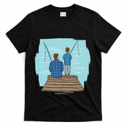 Father And Son Fishing Partners For Life Gift T-Shirt