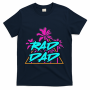 Rad Dad Vintage 80s Design Best Dad Daddy Papa T-Shirt