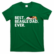 Best Beagle Dad Art For Father Beagle Dog Beagle Lover T-Shirt