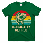 Ofishally Retired Retirement Fishing T-Shirt