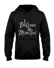 I Believe In Miracles Vintage Cool Bold Christian T-Shirt