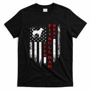 Vintage Usa American Flag Best Pit Bull Pitbull Dog Dad Ever T-Shirt