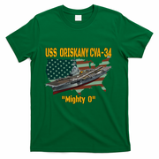 Aircraft Carrier Uss Oriskany Cva34 Veteran Day Father Day Gift T-Shirt