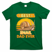 Best Snail Dad Ever Father's Day Slug Snails T-Shirt
