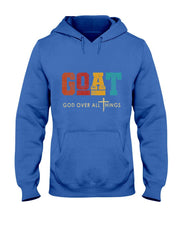 Goat God Over All Things Jesus Religion God Bible Christian T-Shirt