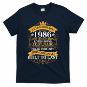 40th Birthday Extraordinary 1986 Limited Edition Living Legend Very Rare  T-Shirt - Navy
