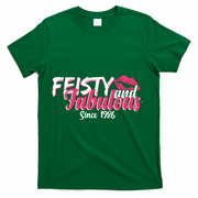 40th Birthday Feisty And Fabulous Since 1986  T-Shirt - Green