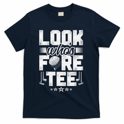 40th Birthday Golfer Golfing 40 Bday Gift For Golf Player T-Shirt - Navy