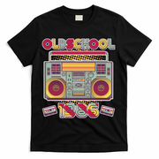 40th Birthday Oldschool Boombox 1986 T-Shirt - Black