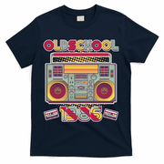 40th Birthday Oldschool Boombox 1986 T-Shirt - Navy