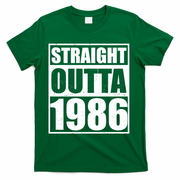 40th Birthday Straight Outta 1986 T-Shirt - Green