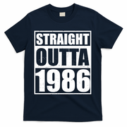 40th Birthday Straight Outta 1986 T-Shirt - Navy