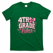 4th Grade Vibes Back To School T-Shirt - Irish Green