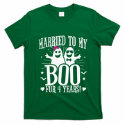 4th Wedding Anniversary October 4th Anniversary T-Shirt - Irish Green