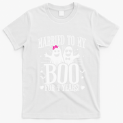 4th Wedding Anniversary October 4th Anniversary T-Shirt - White