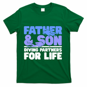 Scuba Diving Father And Son Diving Partners For Life Gift T-Shirt